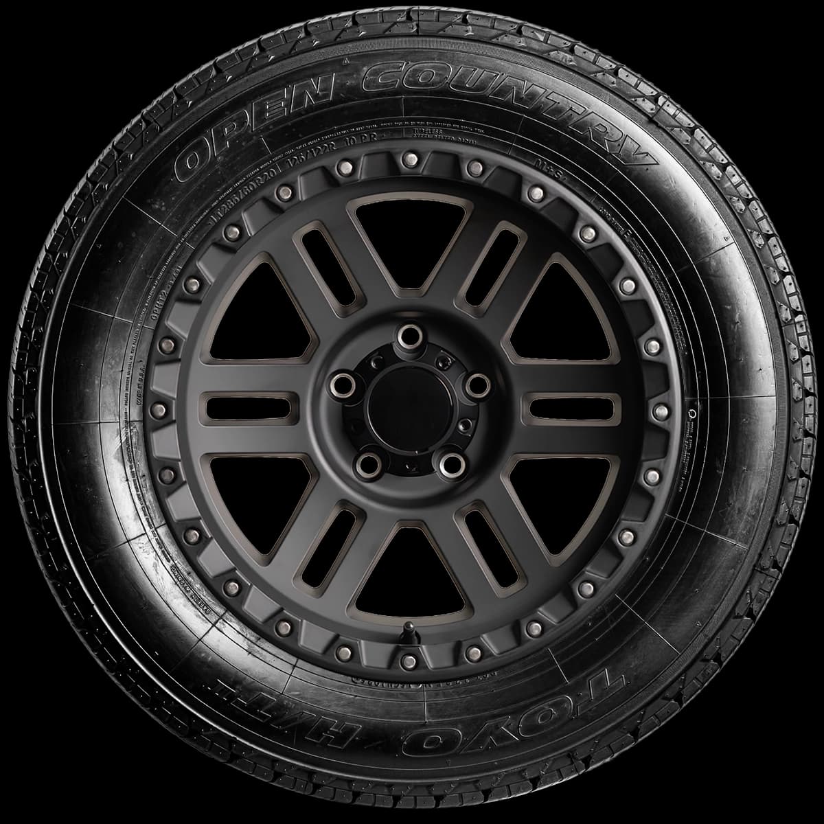 Toyo Open Country H/T II 20" side tire