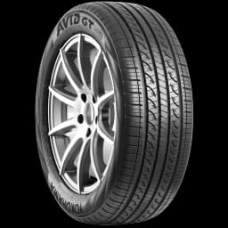 Yokohama Avid GT 17" angled tire