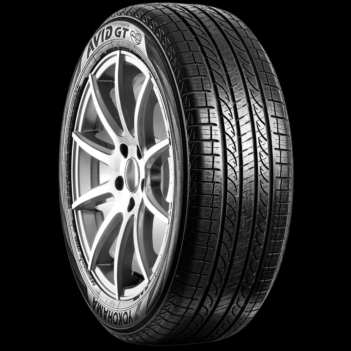 Yokohama Avid GT 20" angled tire