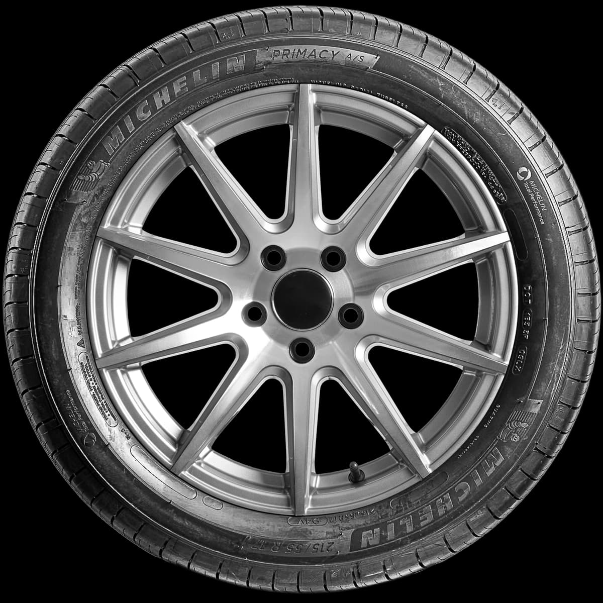 Michelin Primacy A/S 17" side tire