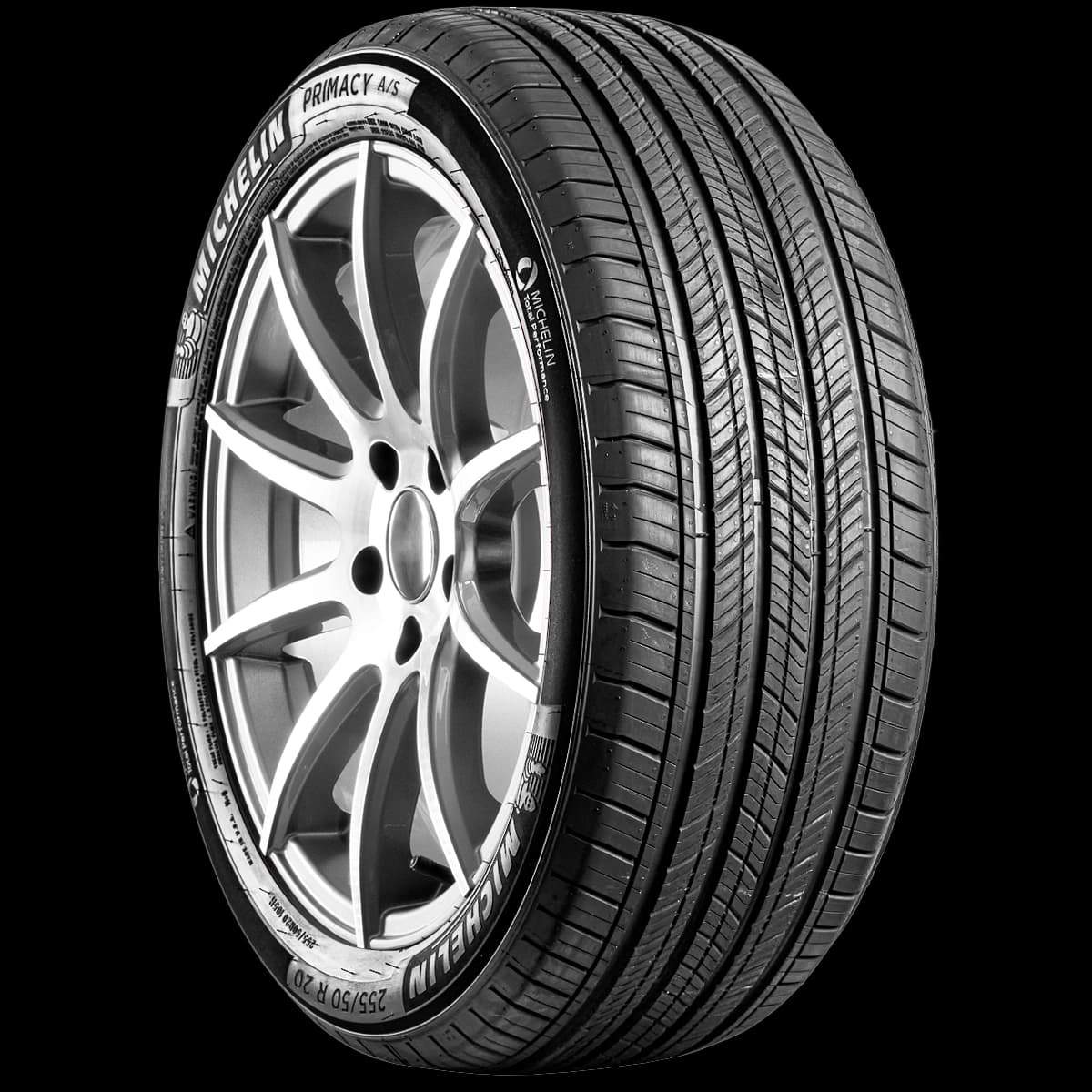 Michelin Primacy A/S 20" angled tire