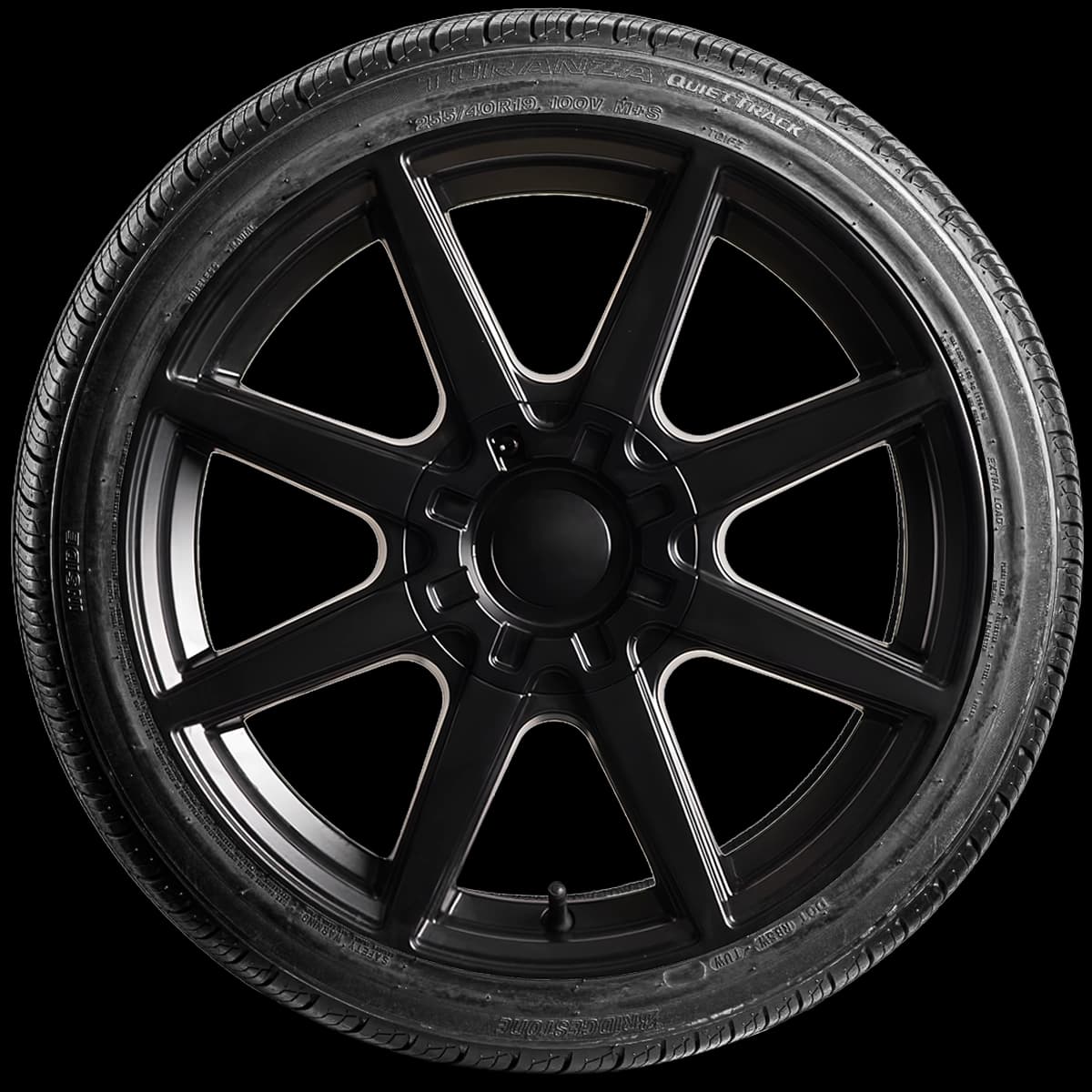 Bridgestone Turanza Quiettrack 20" side tire