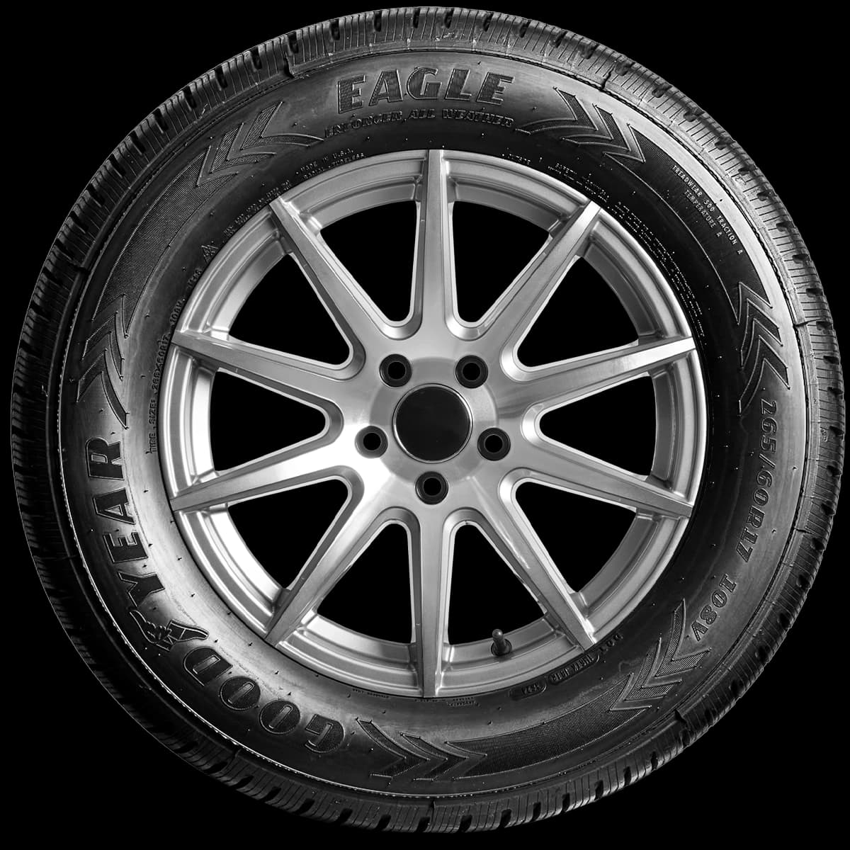 Goodyear Eagle Enforcer 17" side tire