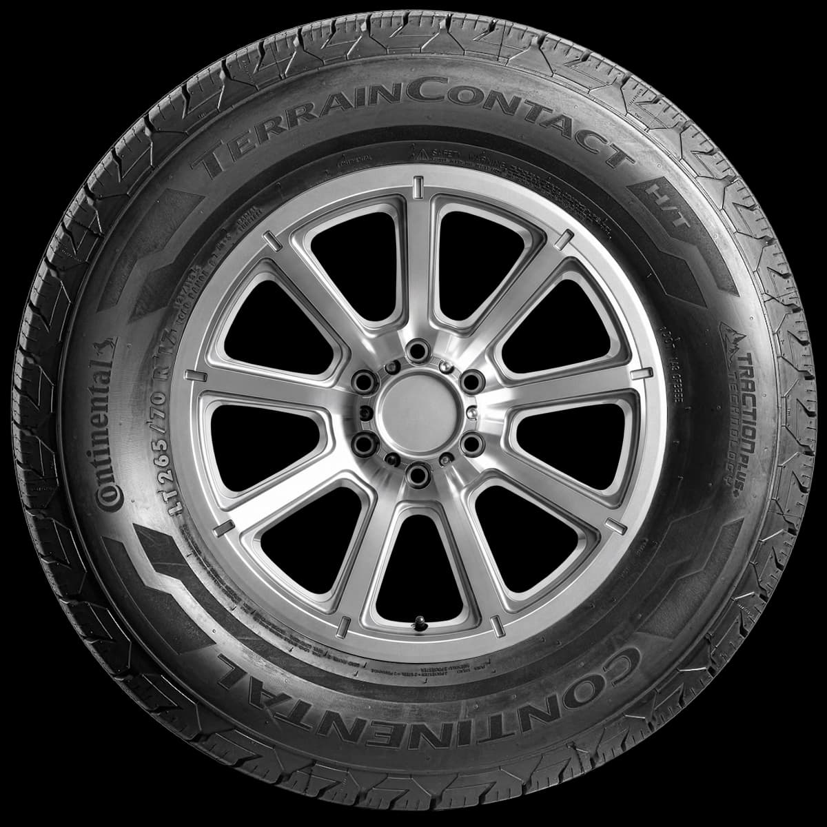 Continental TerrainContact H/T 17" side tire