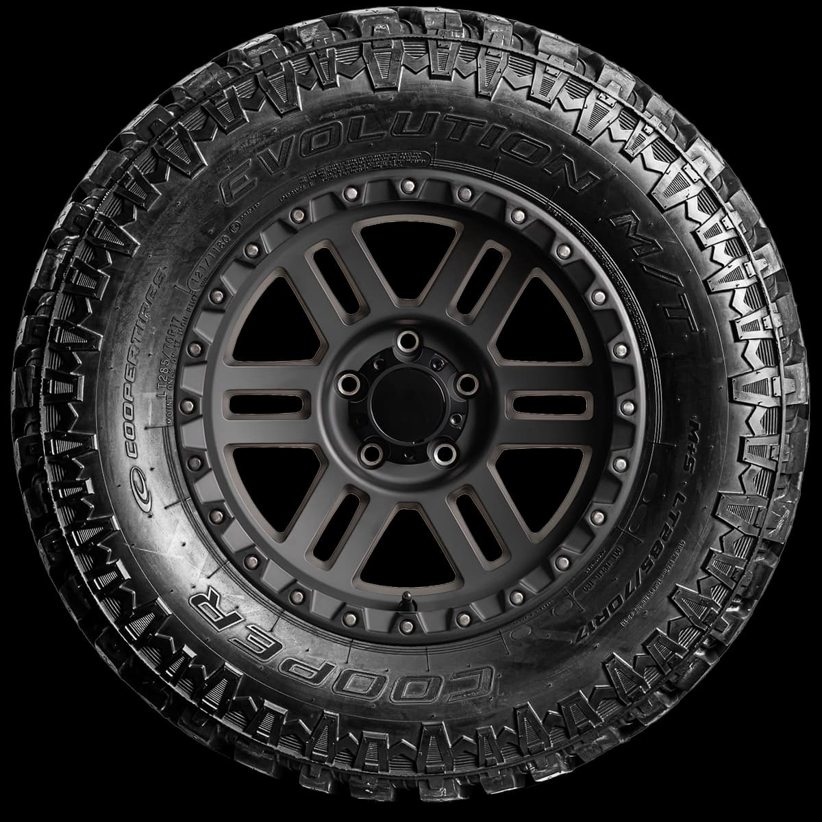 Cooper Evolution M/T 17" side tire