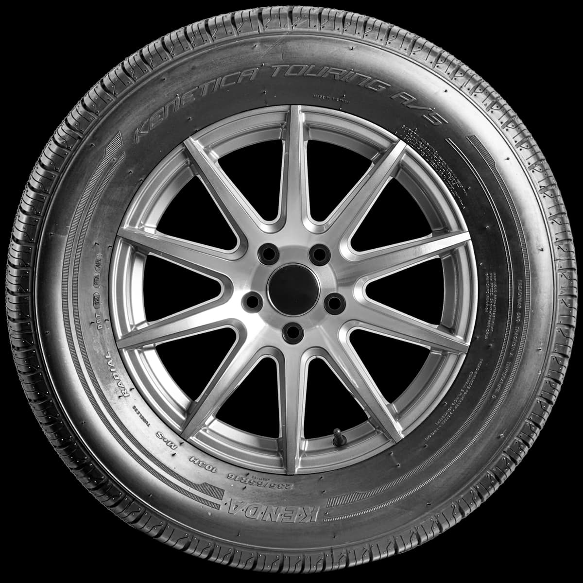 Kenda Kenetica Touring AS 17" side tire