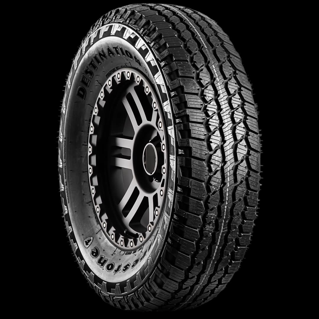 Firestone Destination A/T 2 17" angled tire