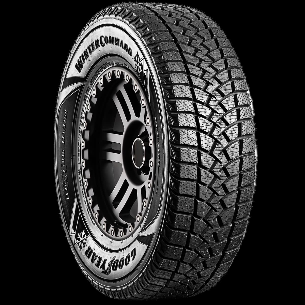 Goodyear WinterCommand 17" angled tire