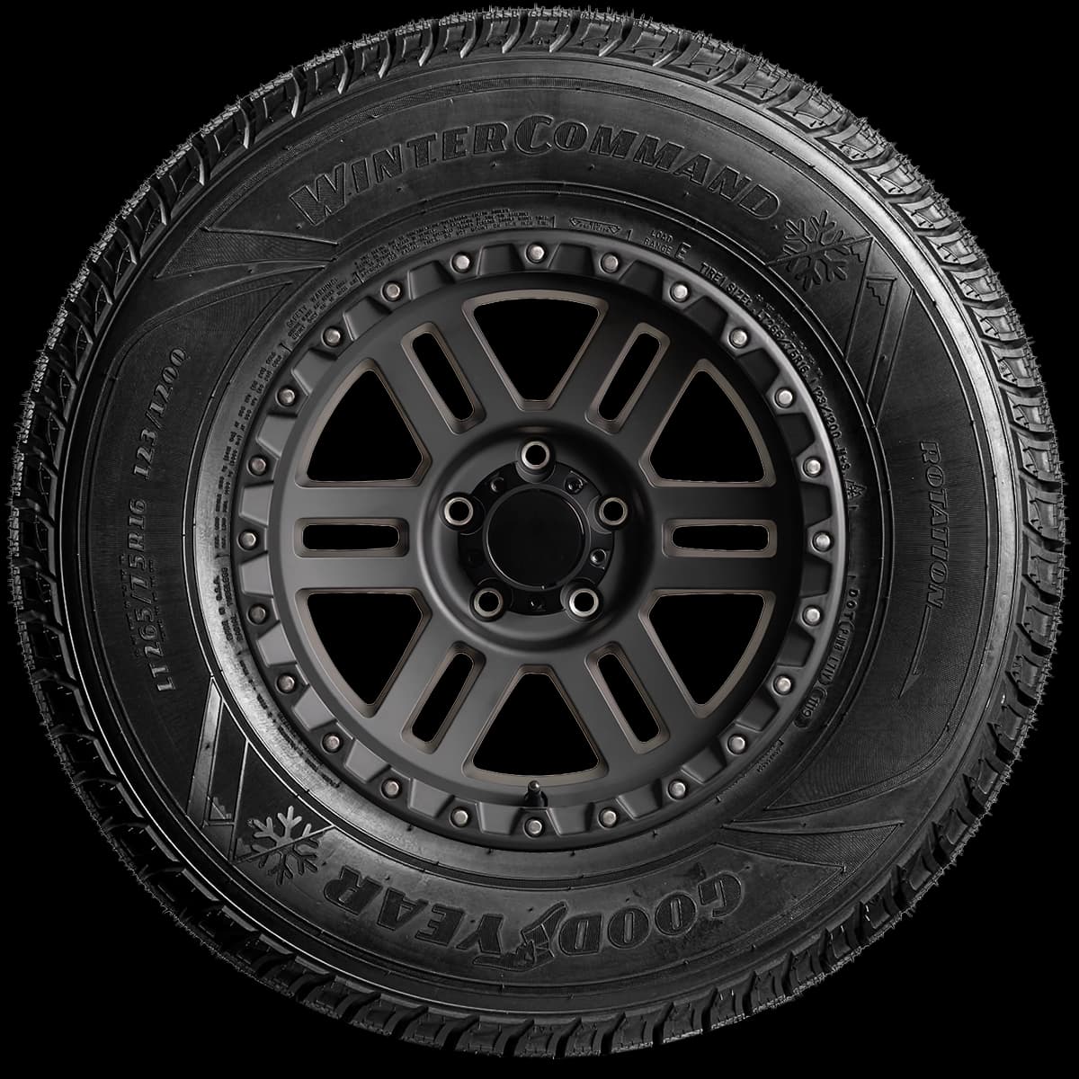 Goodyear WinterCommand 17" side tire