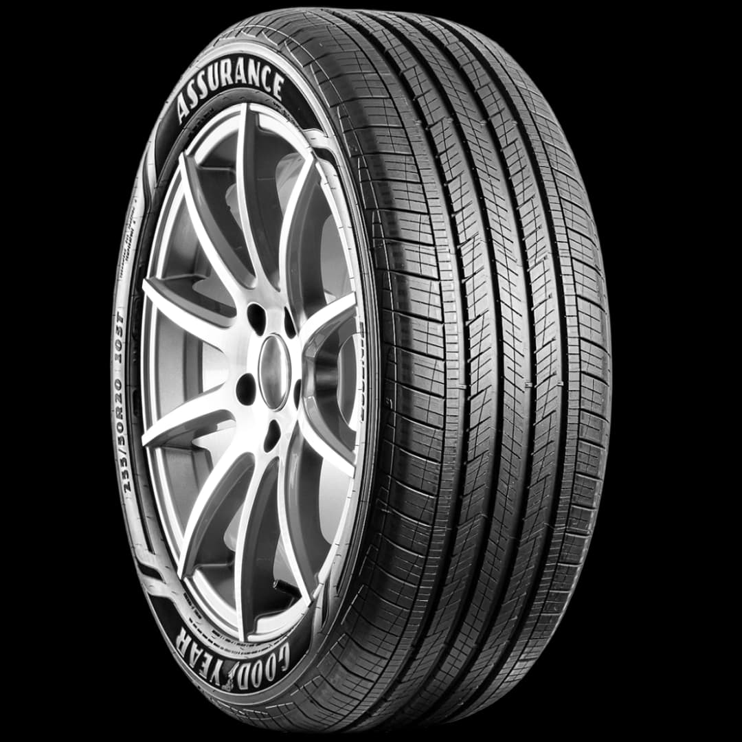 Goodyear Assurance Finesse 20" angled tire