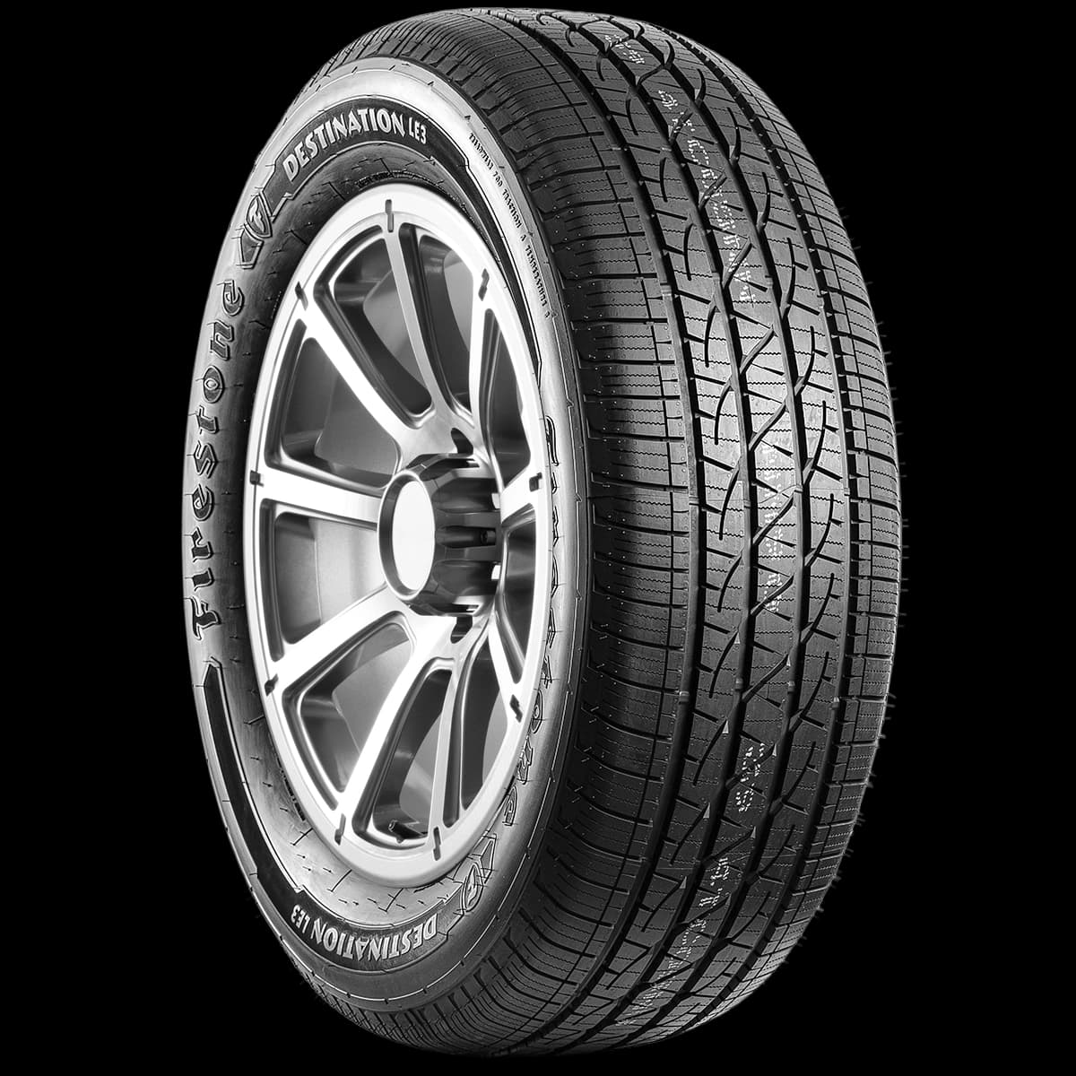 Firestone Destination LE 3 20" angled tire