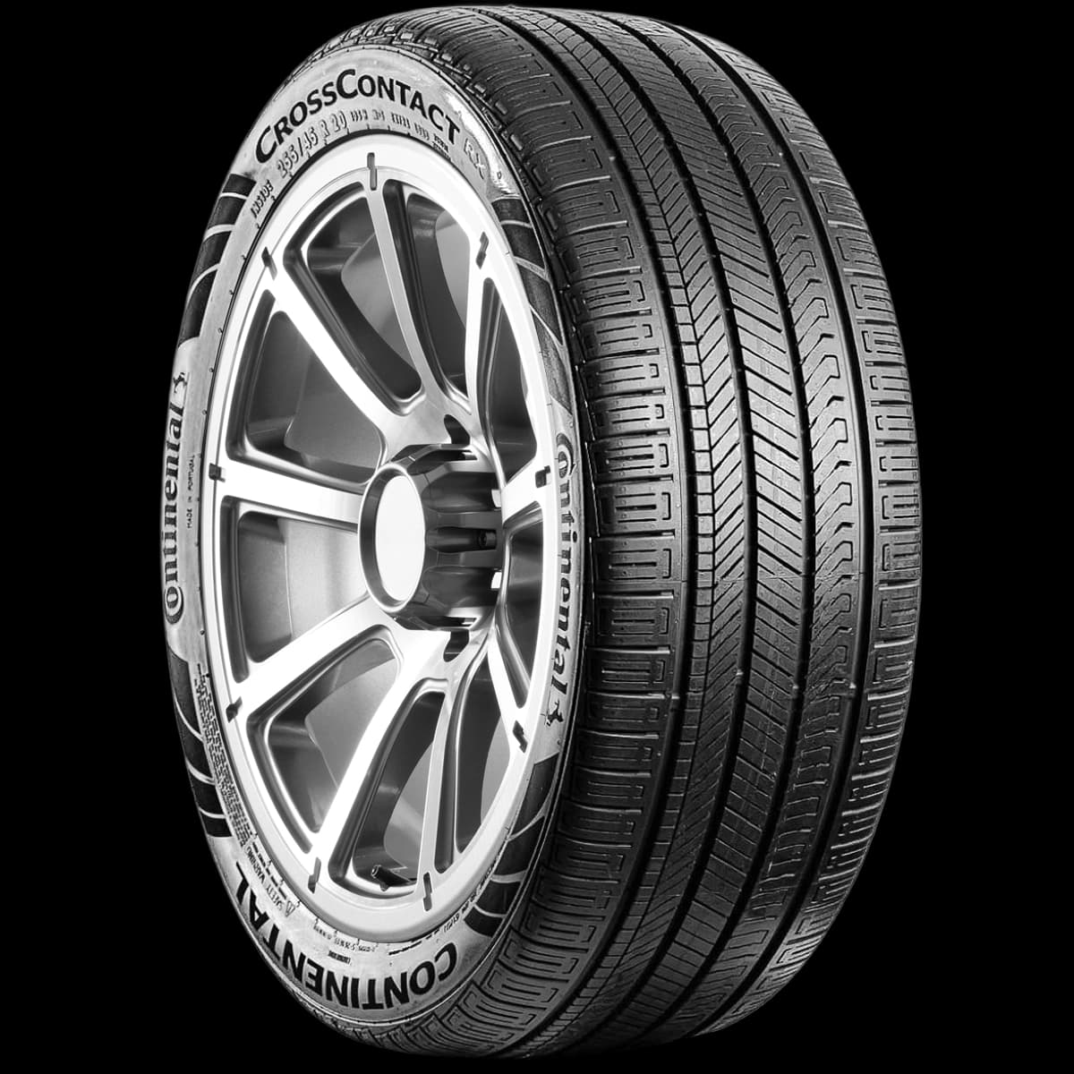 Yokohama Geolandar CV G058 17" angled tire
