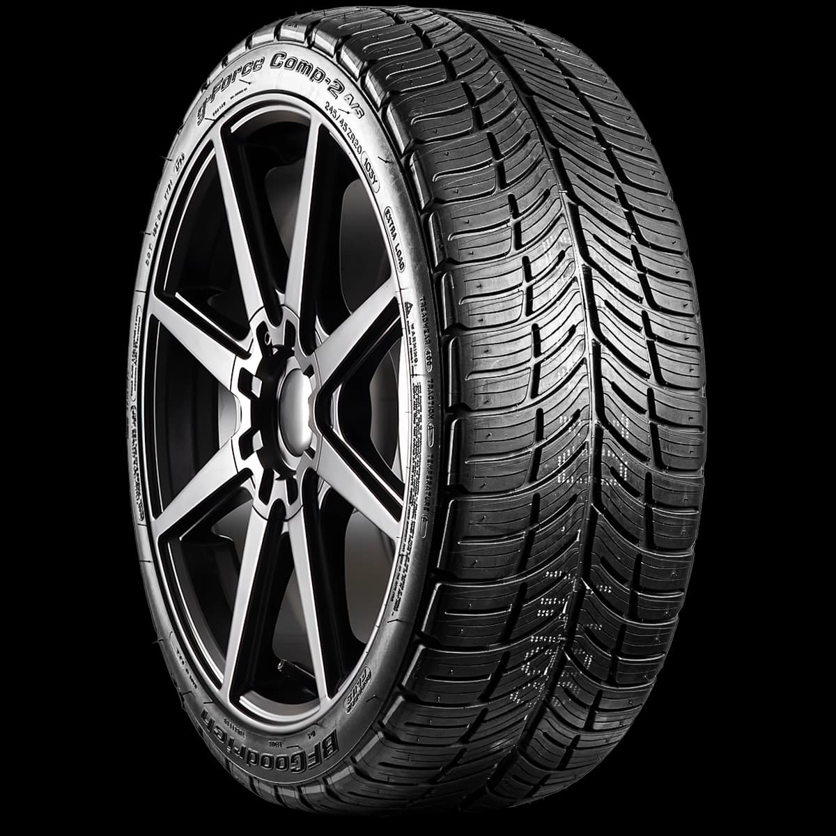 BFGoodrich g-Force Comp-2 A/S Plus 20" angled tire