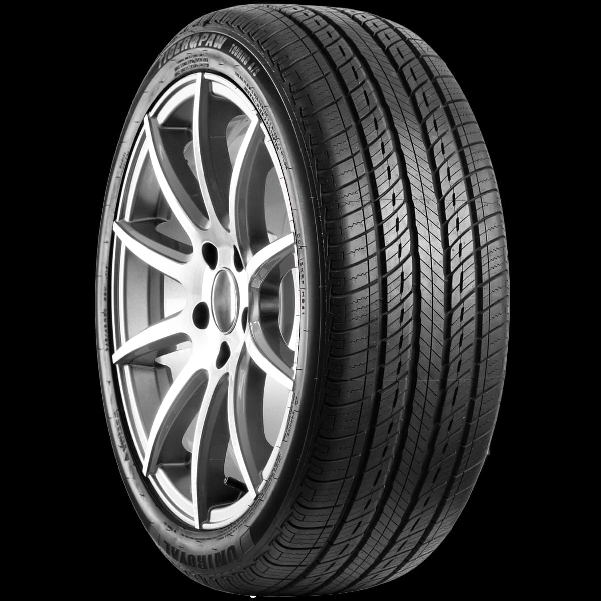 Uniroyal Tiger Paw Touring AS DT 20" angled tire