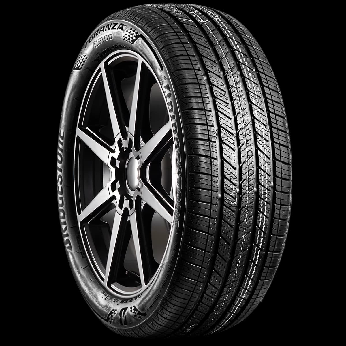 Bridgestone Turanza LS100 17" angled tire