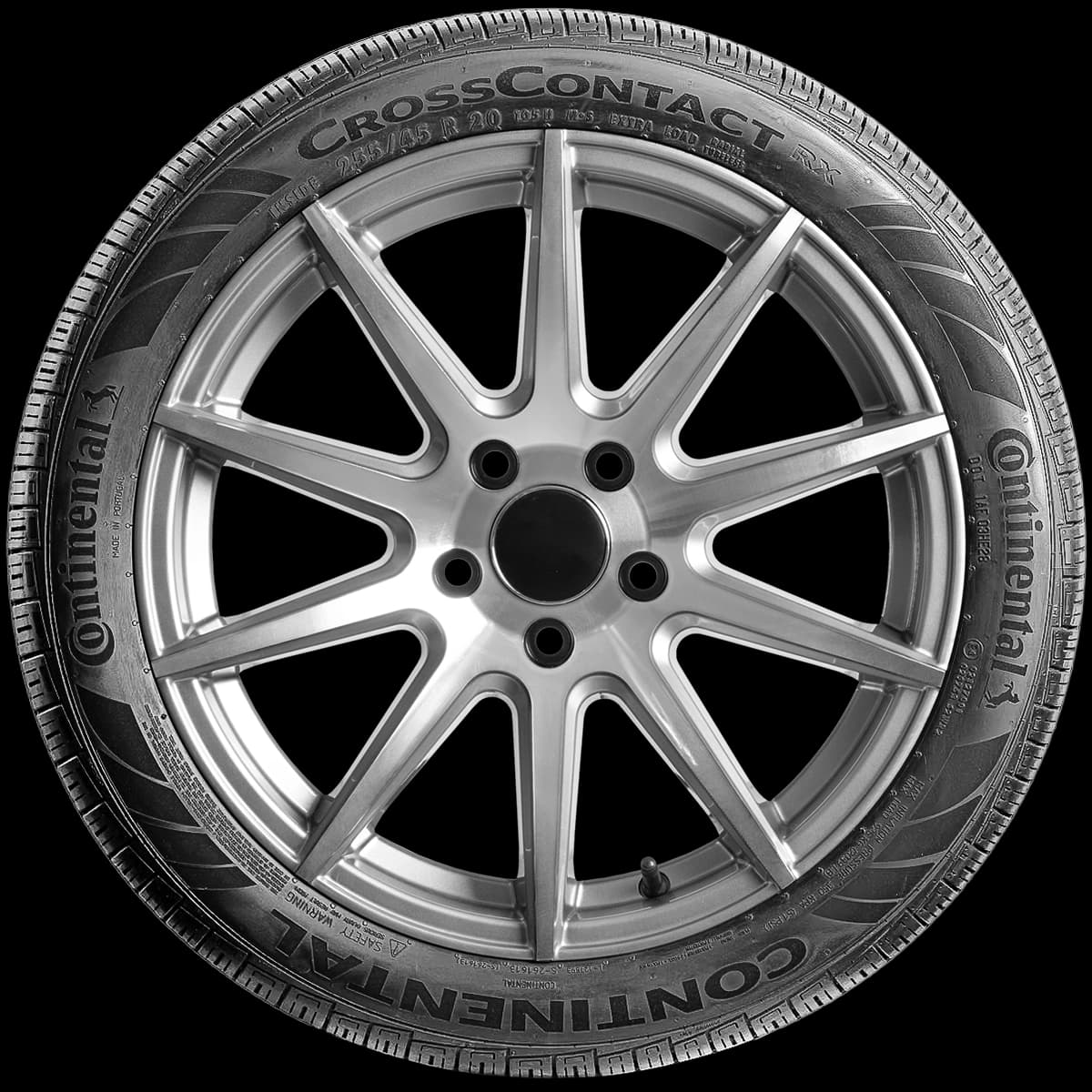 Continental ProContact RX with Silent Tech 20" side tire