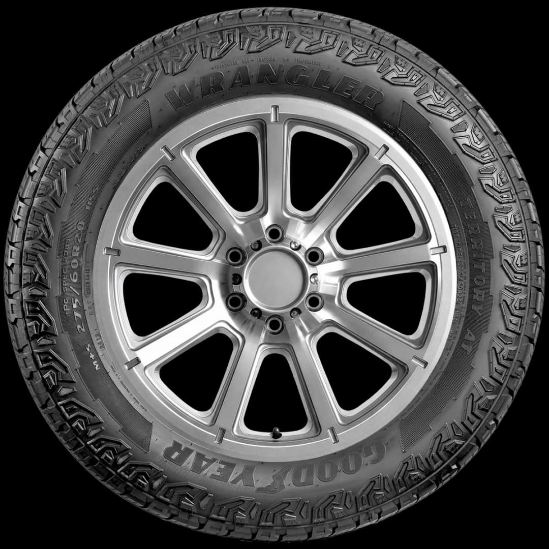 Goodyear Wrangler Territory AT 20" side tire