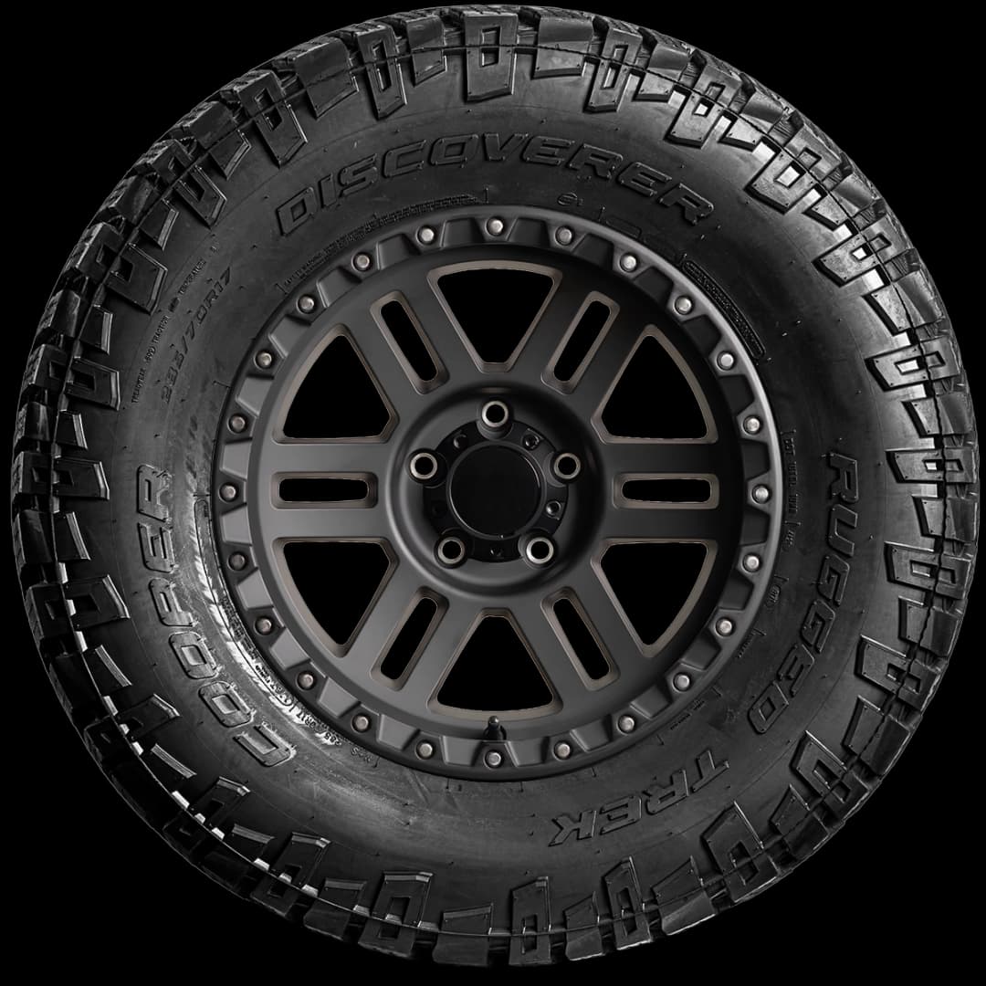 Cooper Discoverer Rugged Trek 17" side tire