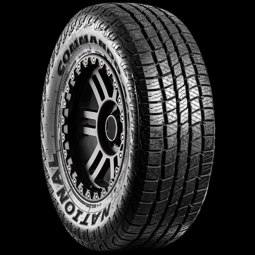 National Commando AT 4S 17" angled tire