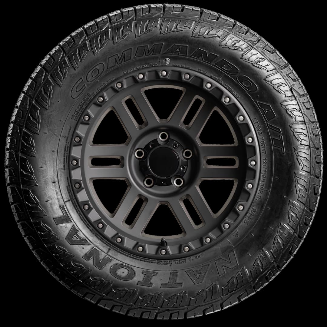 National Commando AT 4S 17" side tire