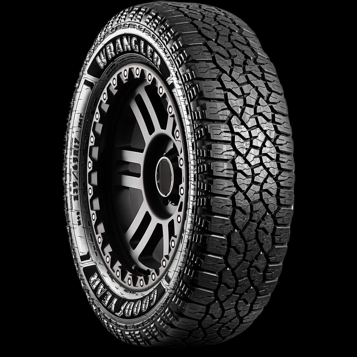 Goodyear Wrangler Workhorse AT 17" angled tire