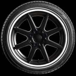 Vogue Custom Built Radial SCT2 Gold Stripe 20" side tire