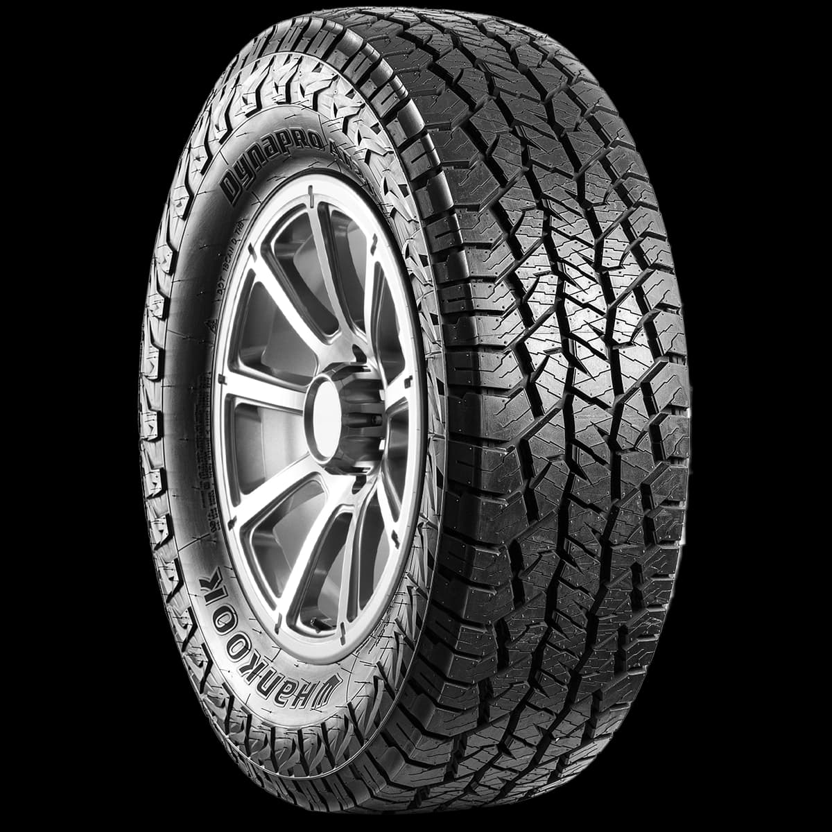 Hankook Dynapro AT2 Xtreme RF12 17" angled tire