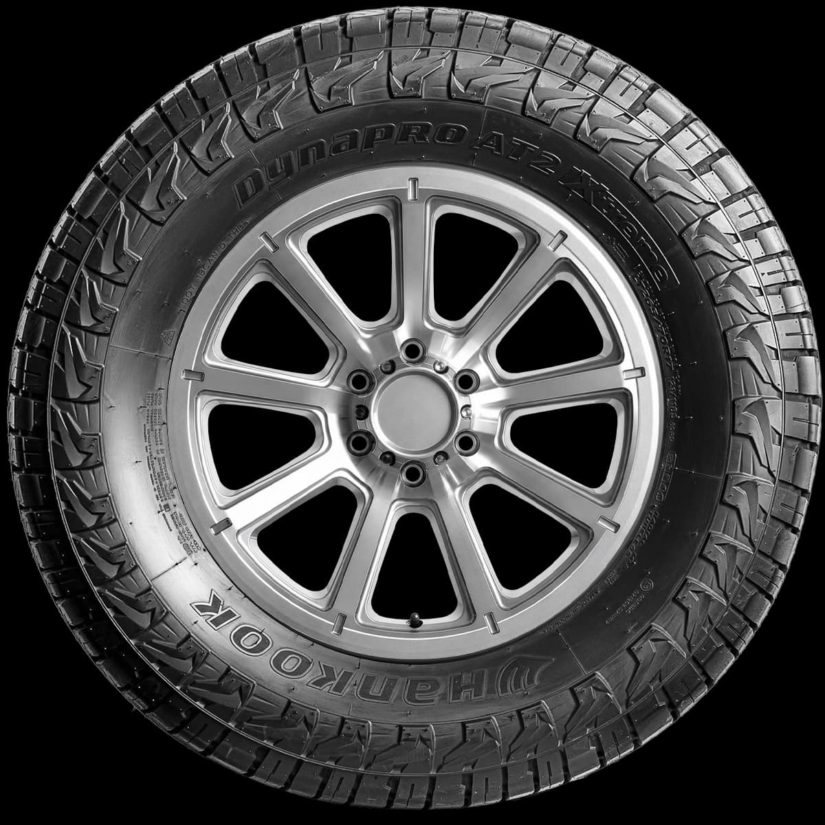 Hankook Dynapro AT2 Xtreme RF12 17" side tire