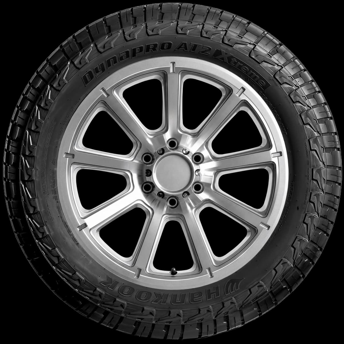 Hankook Dynapro AT2 Xtreme RF12 20" side tire