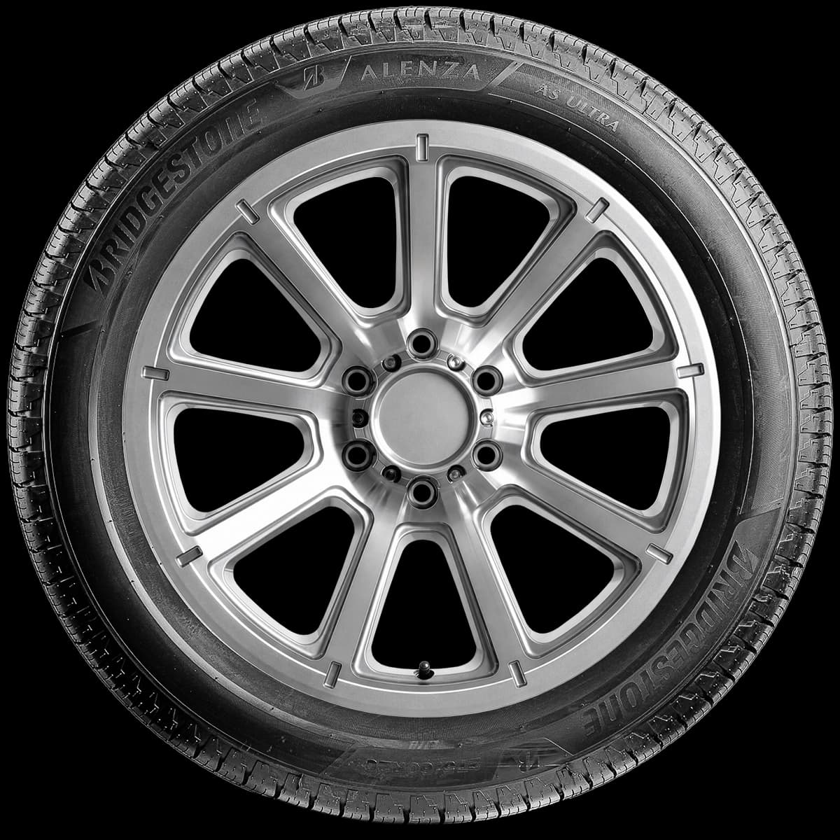 Bridgestone Alenza AS Ultra 20" side tire