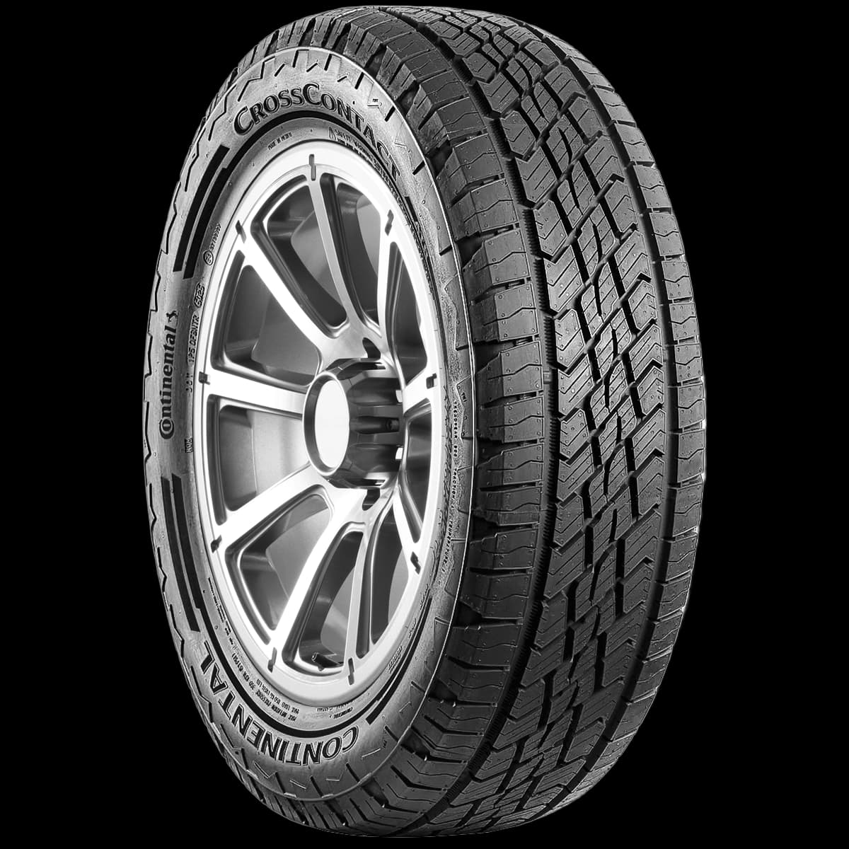 Continental CrossContact ATR 17" angled tire