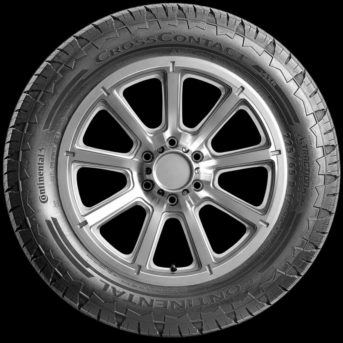 Continental CrossContact ATR 17" side tire