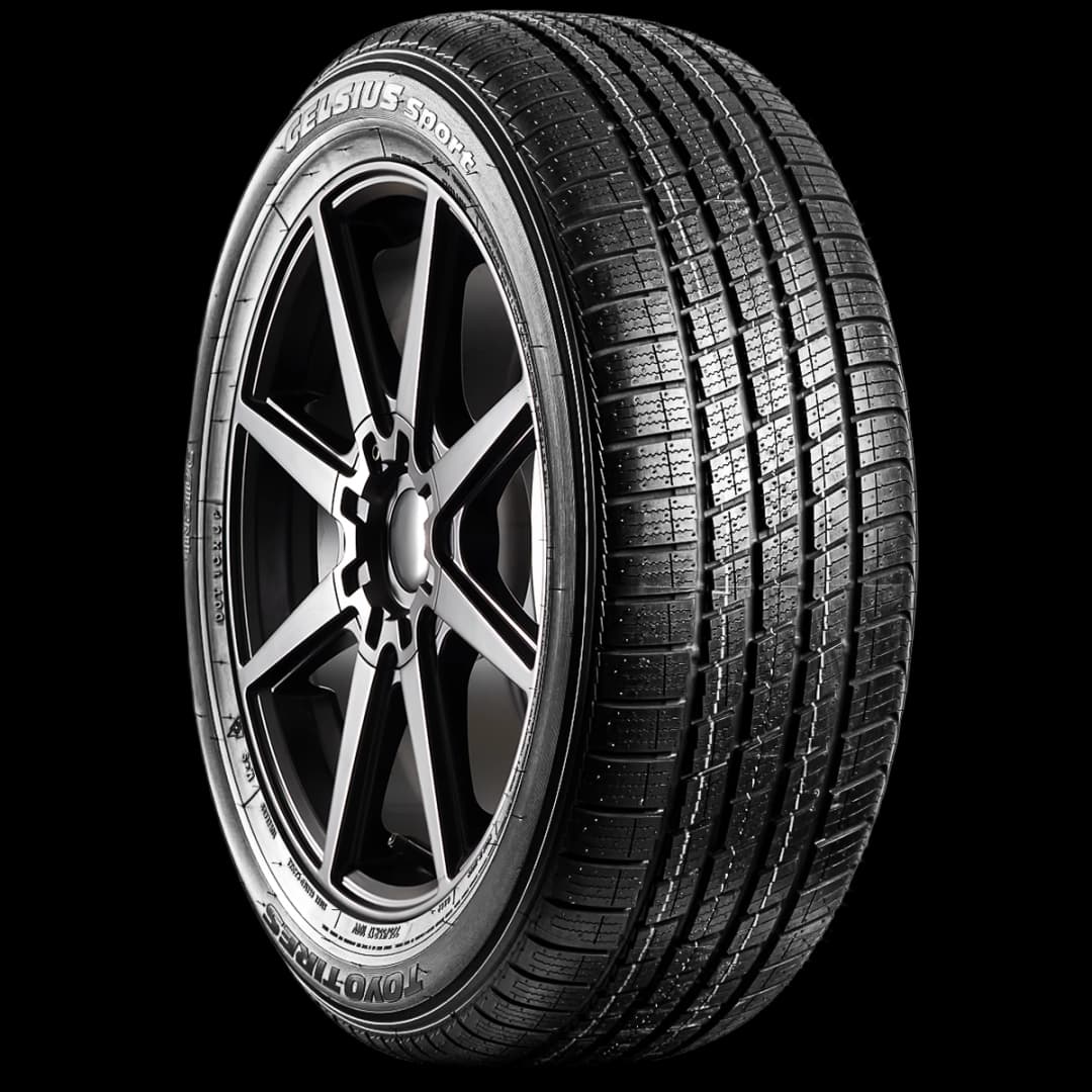 Toyo Celsius Sport 17" angled tire