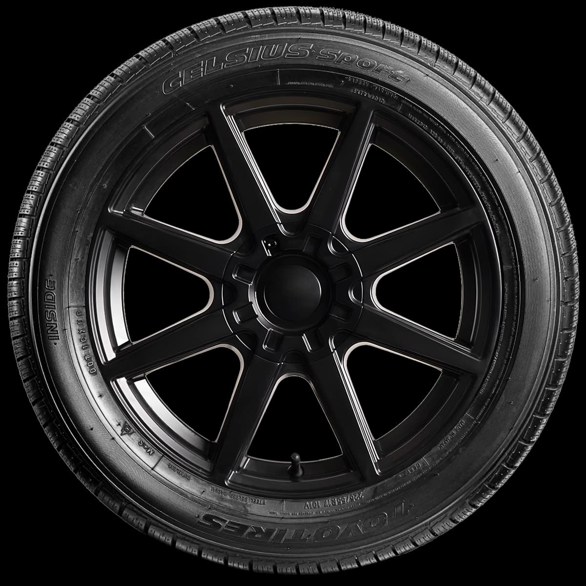 Toyo Celsius Sport 17" side tire
