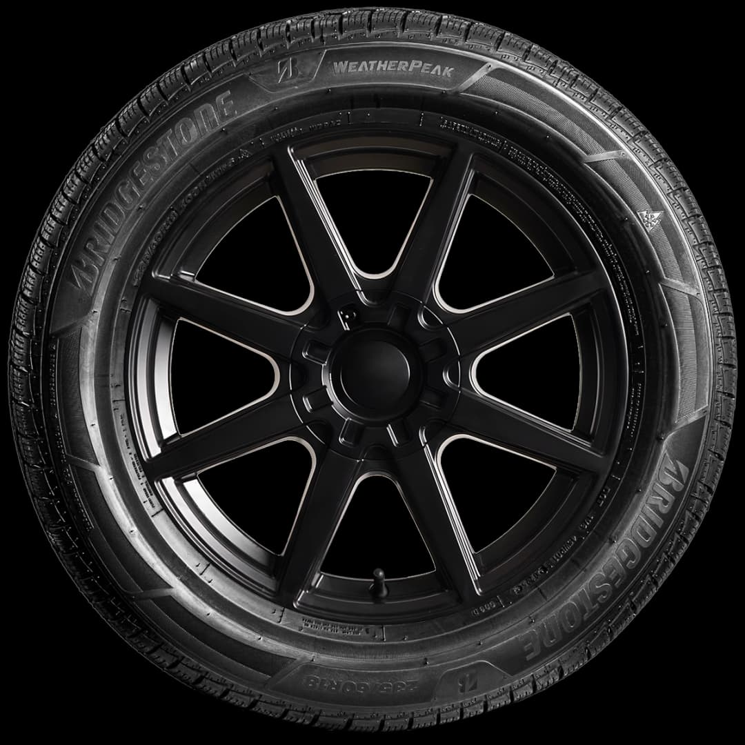 Bridgestone Weatherpeak 17" side tire