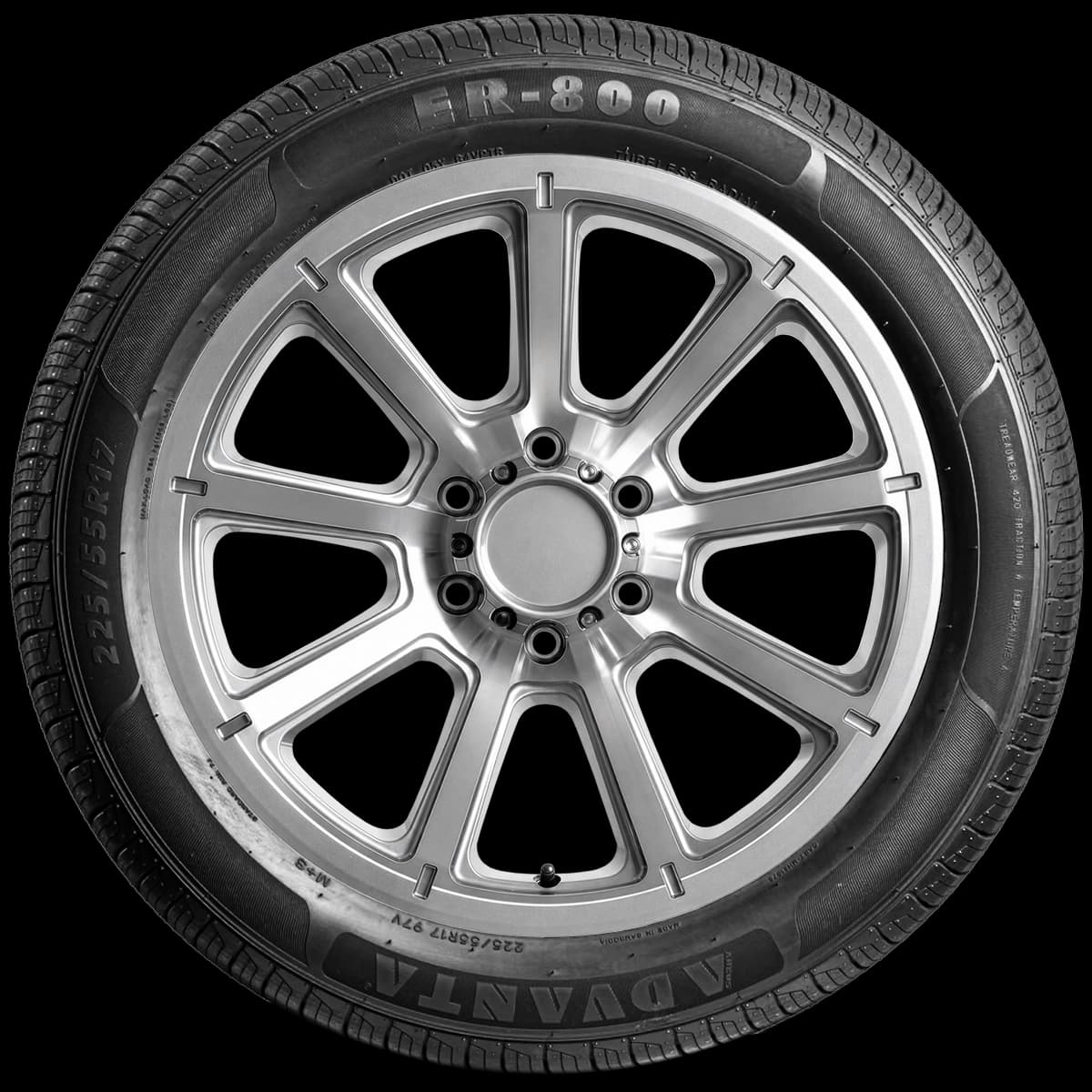 Advanta ER-800 17" side tire