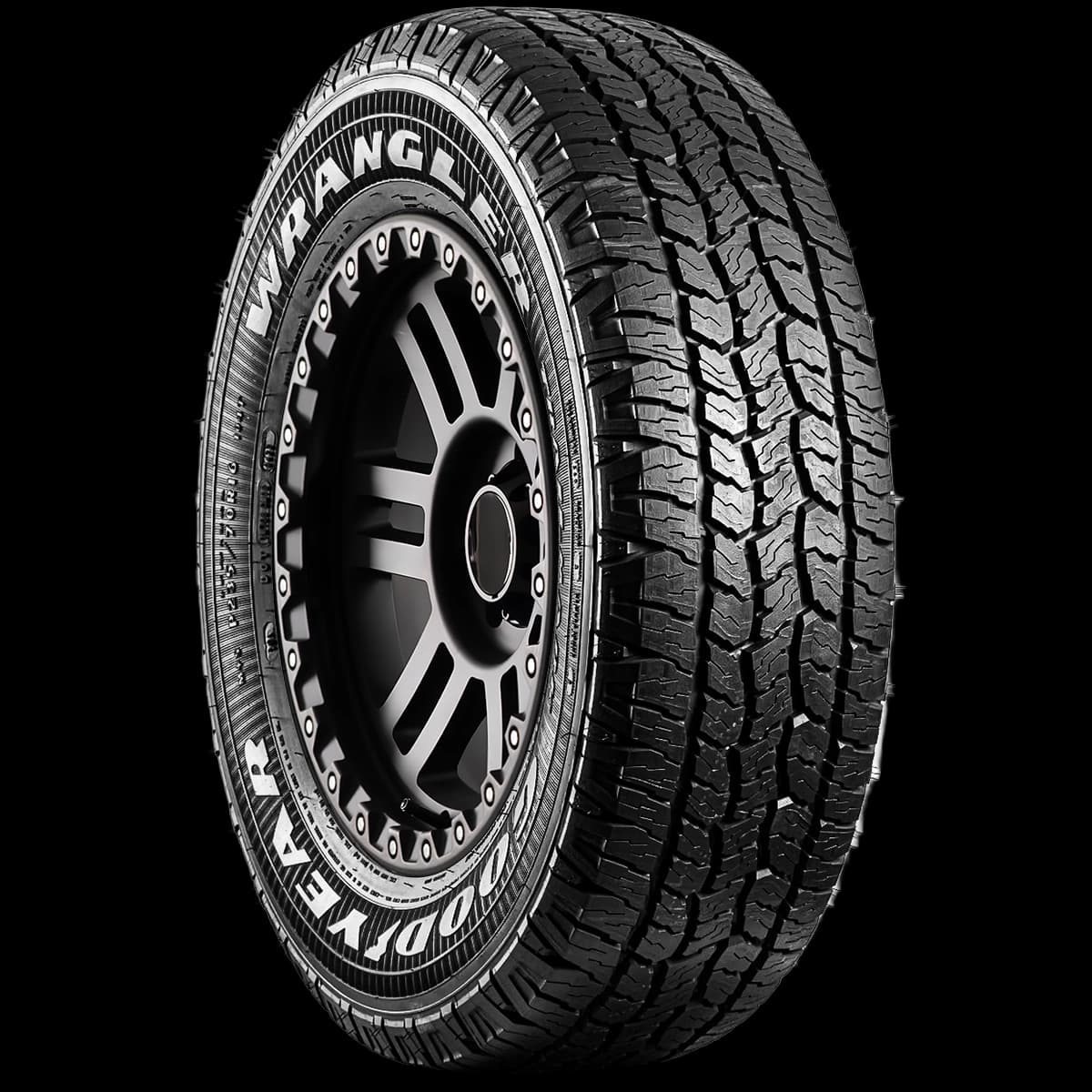 Goodyear Wrangler Trail AT 17" angled tire