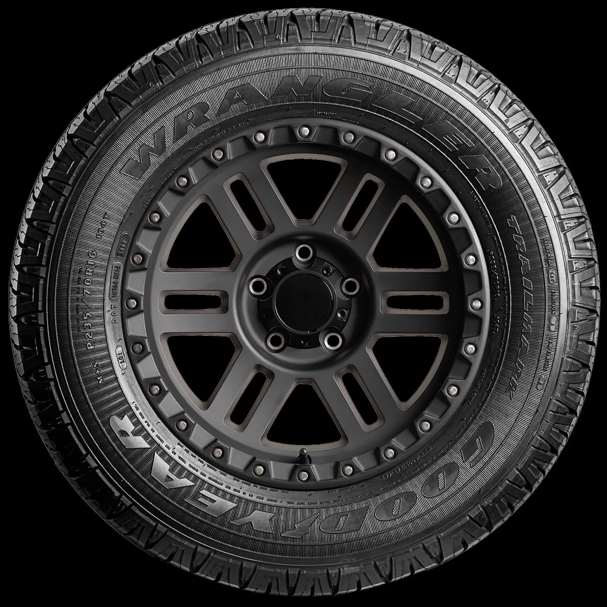 Goodyear Wrangler Trail AT 17" side tire