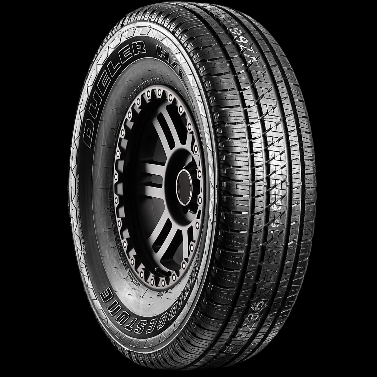 Bridgestone Dueler H/L Alenza 17" angled tire