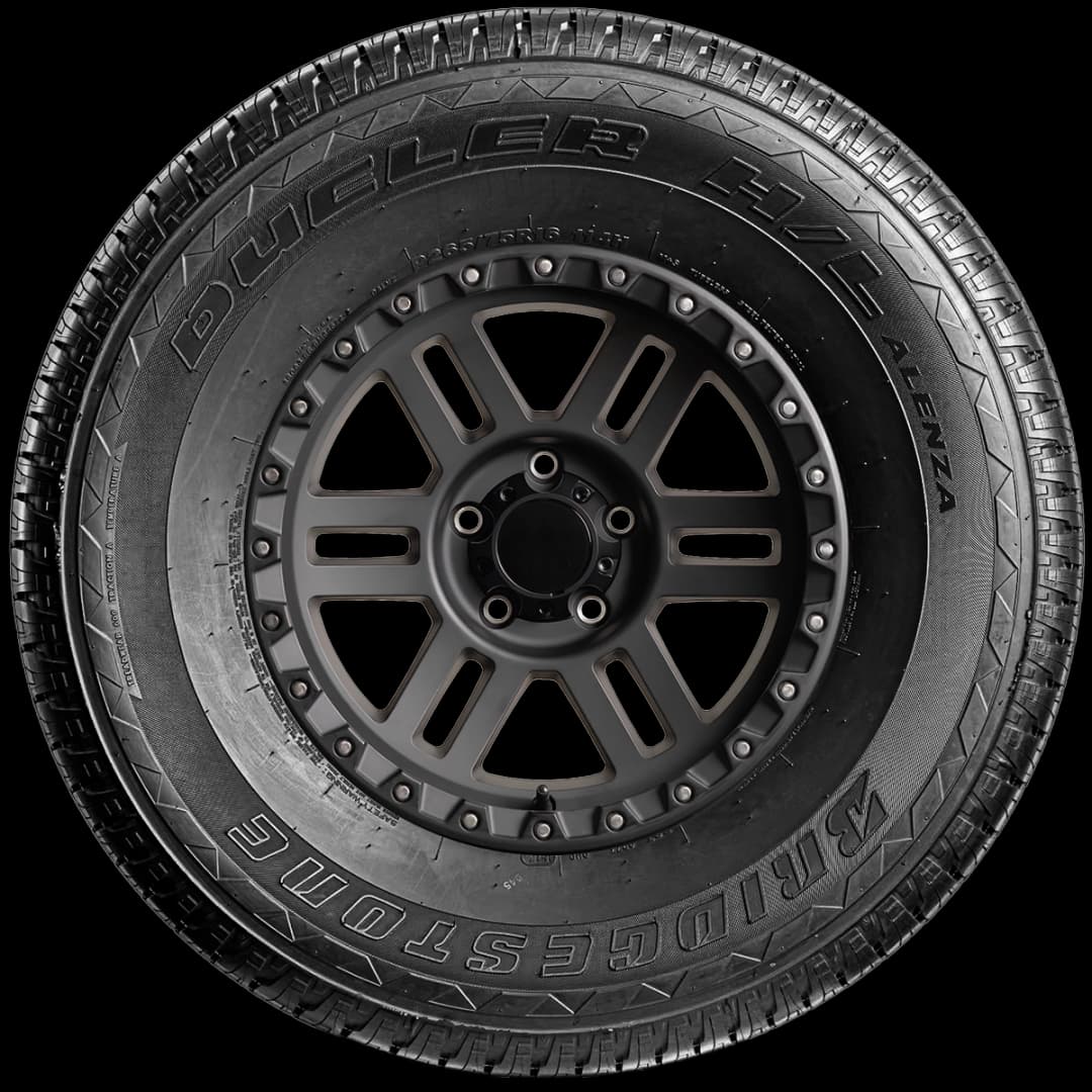 Bridgestone Dueler H/L Alenza 17" side tire