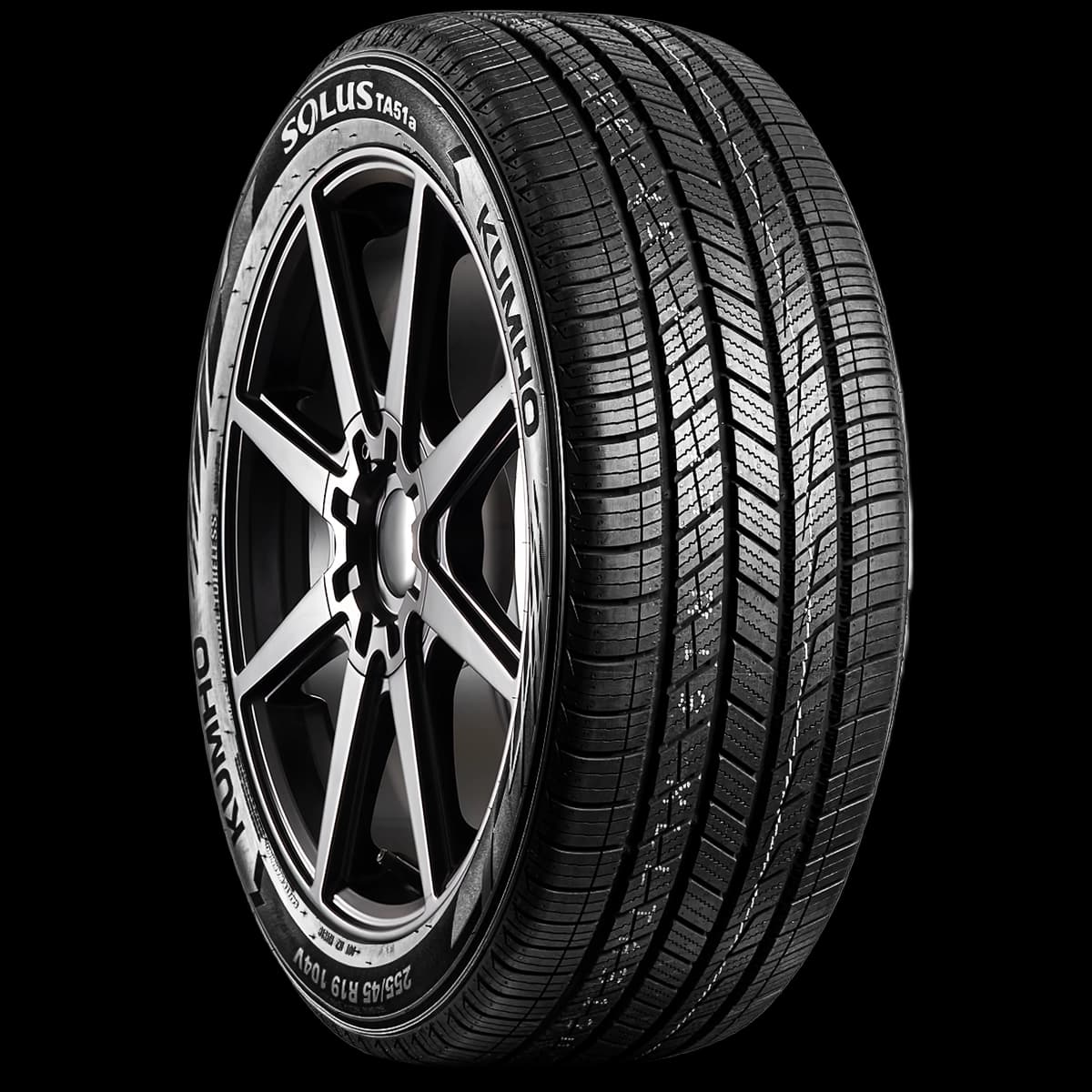 Kumho Solus TA51a 20" angled tire
