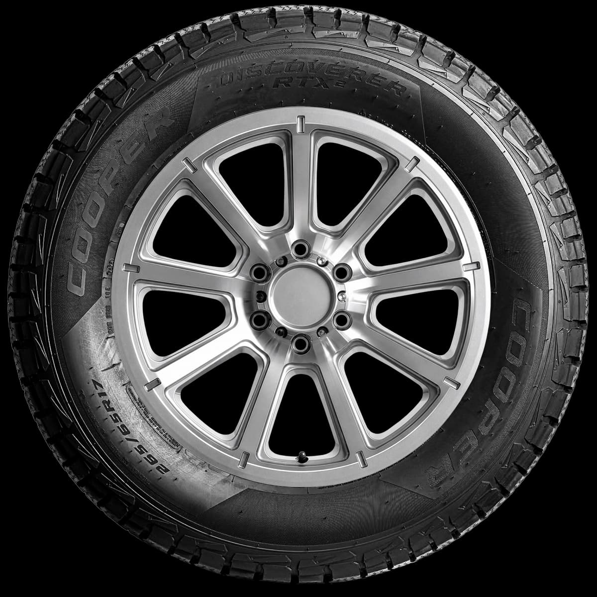 Cooper Discoverer RTX2 17" side tire
