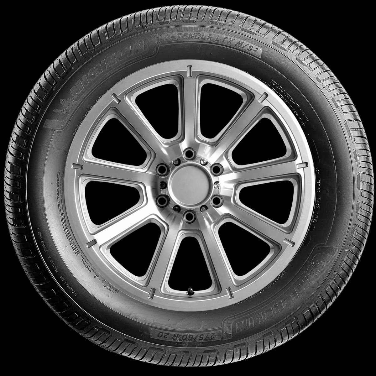Michelin Defender LTX M/S 2 20" side tire