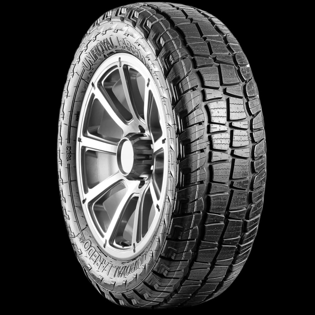 Uniroyal Laredo AT 17" angled tire