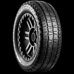 Uniroyal Laredo AT 20" angled tire
