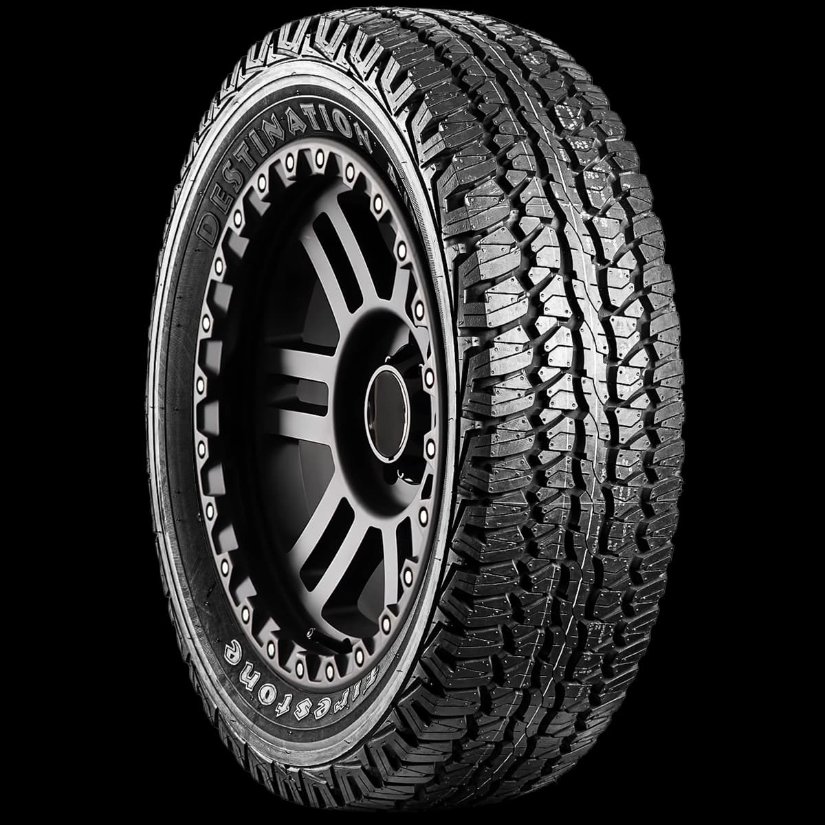 Firestone Destination AT with UNI-T 17" angled tire