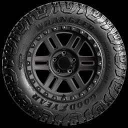 Goodyear Wrangler Duratrac RT 17" side tire
