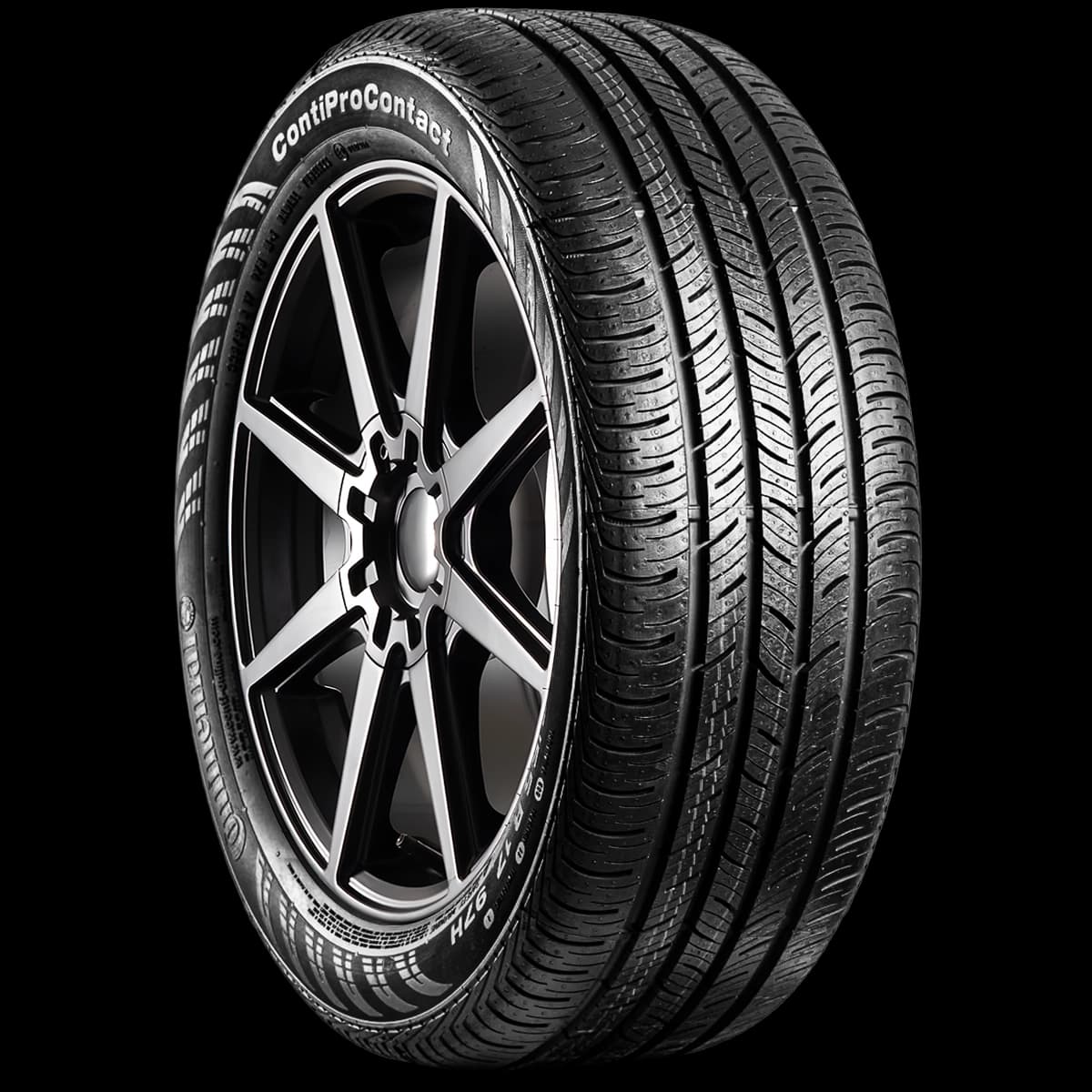 Continental ProContact 17" angled tire