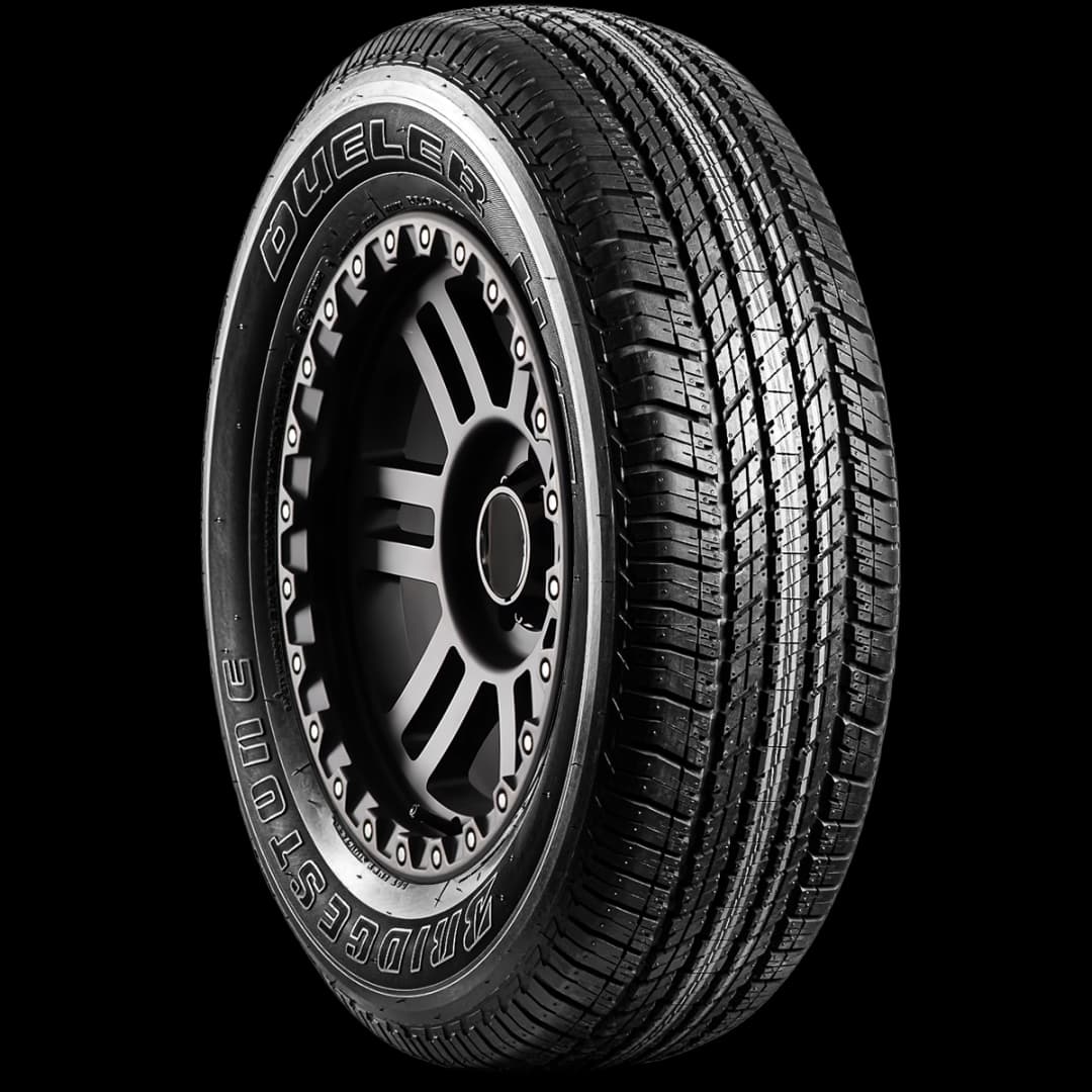 Bridgestone Dueler H/T D684 II 17" angled tire