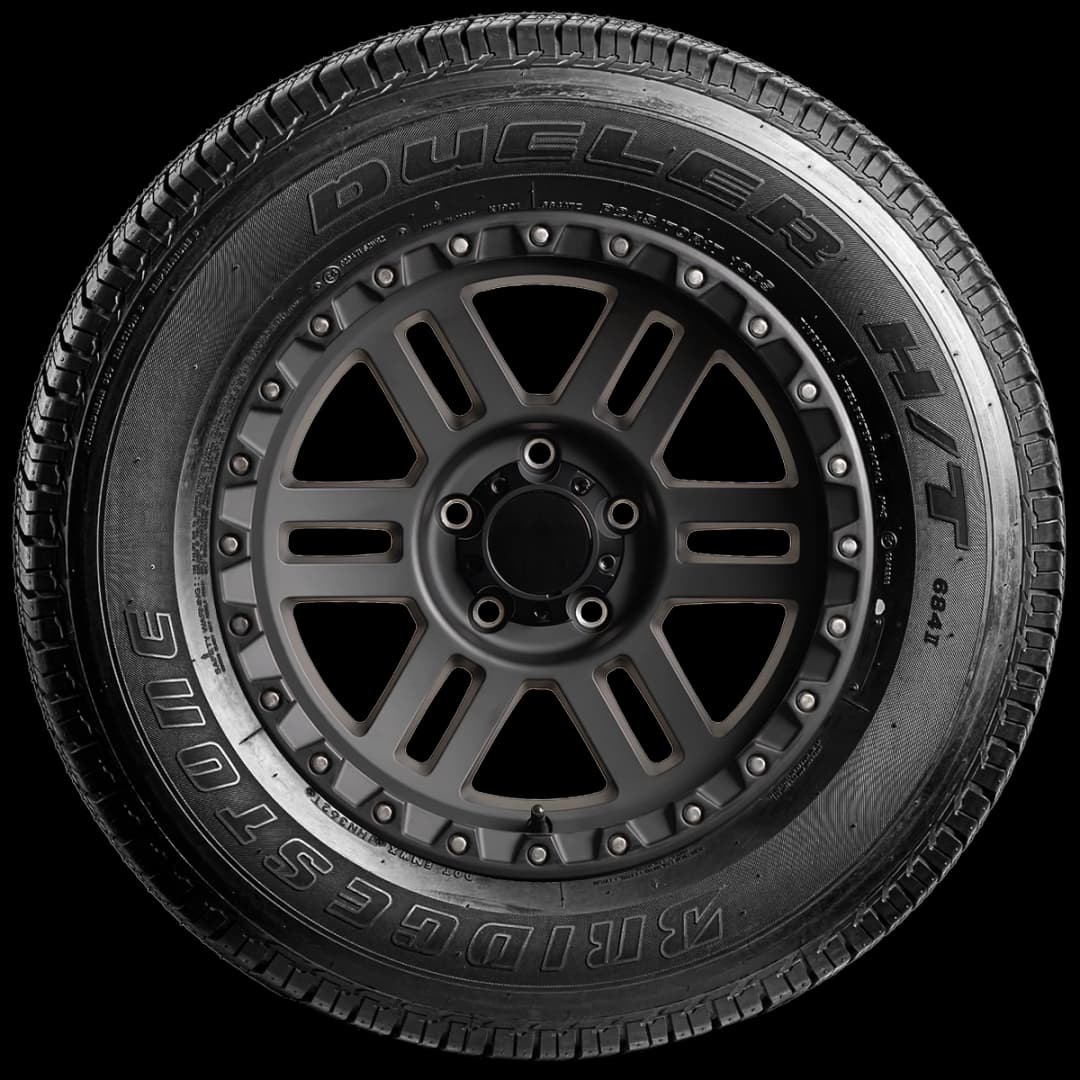 Bridgestone Dueler H/T D684 II 17" side tire
